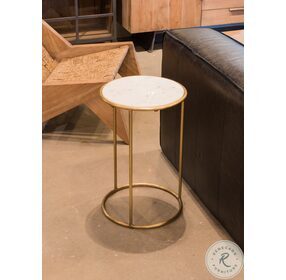 40677 Gold Side Table