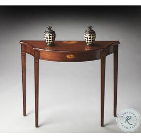 Chester Masterpiece Olive Ash Burl Console Table