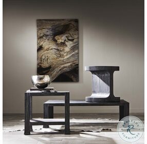 Berkely Carbonized 24" Side Table