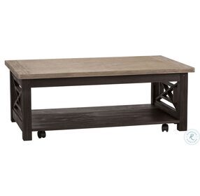 Heatherbrook Charcoal And Ash Occasional Table Set
