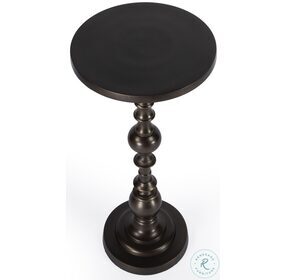 Darien Bronze Pedestal End Table