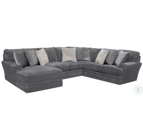 Mammoth Smoke Chaise LAF Sectional