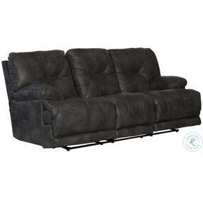 Voyager Slate Reclining Living Room Set With 3 Recliners