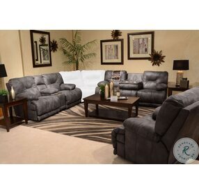 Voyager Slate Power Reclining Sofa