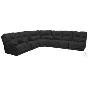 Voyager Slate Power Reclining RAF Sectional