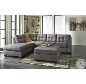 Maier Charcoal Accent Ottoman