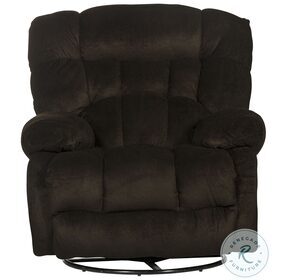 Daly Chocolate Chaise Swivel Glider Recliner