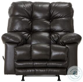 Piazza Chocolate Leather Recliner