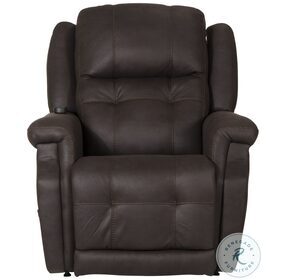 Haywood Chocolate Lift Lay Flat Power Recliner With Power Headrest