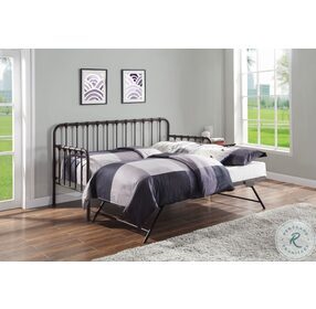 Constance Dark Bronze Daybed With Lift Up Trundle