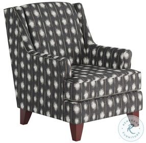 Bindi MM Pepper Wing Back Accent Chair