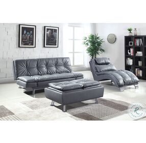 Dilleston Gray Full Sofa Bed
