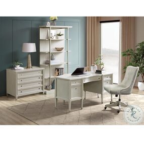 Maisie Champagne Lateral File Cabinet