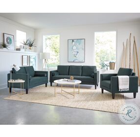 Gulfdale Dark Teal Loveseat