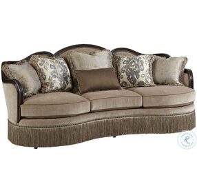 Giovanna Azure Upholstered Living Room Set