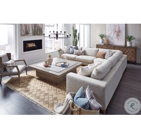 Scottsdale Gray Square Coffee Table