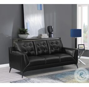 Moira Black Living Room Set