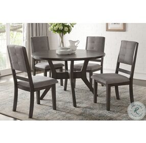 Nisky Gray Side Chair Set of 2