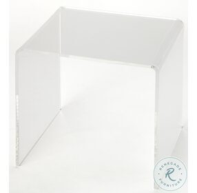 Butler Loft Crystal Clear Acrylic Bunching Table