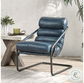 Jackson Blue Accent Chair
