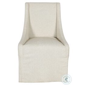 Warwick Oatmeal Upholstered Dining Chair