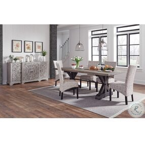 Cunningham Distressed White Dining Chair Set Of 2