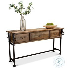 Game Of Thornes Tan Console Table
