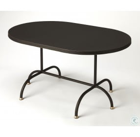 Cleo Black Gold Occasional Table Set