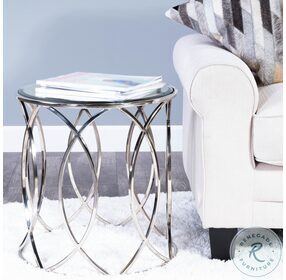 Desiree Silver End Table