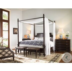 Royal Kahala Diamond Head Queen Canopy Poster Bed