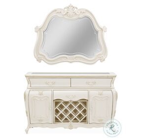 Lavelle Classic Pearl Sideboard with Mirror