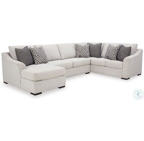 Koralynn Stone 3 Piece Sectional with LAF Chaise