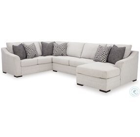 Koralynn Stone 3 Piece Sectional with RAF Chaise