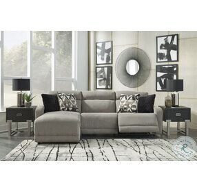 Colleyville Stone 3 Piece Power Reclining Sectional
