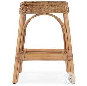 Robias neutral Hyacinth Counter Height Stool