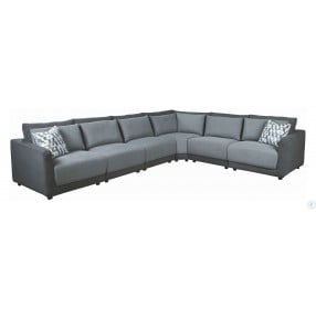 Seanna Light And Dark Gray LAF Sectional