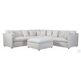 Hobson Off White Sectional