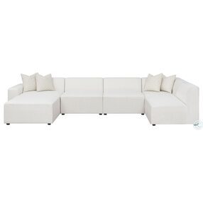 Freddie Pearl Upholstered Tight Back Sectional