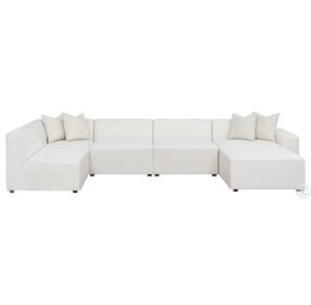 Freddie Pearl Upholstered Tight Back RAF Sectional