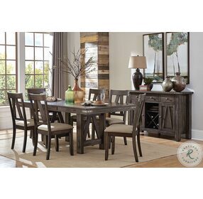 Mattawa Brown Extendable Dining Table