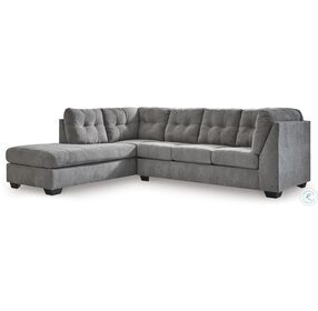 Marleton Gray 2 Piece LAF Chaise Sectional