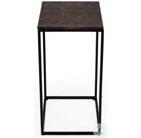 Lacrossa Bronze Top And Metalworks End Table