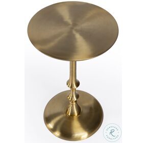 Givanna Gold Metalworks Side Table