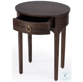 Alinia Brown One Drawer End Table