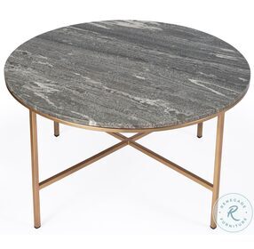 Grafton Marble And Metal Coffee Table