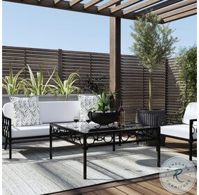 Southport Black Outdoor Coffee Table