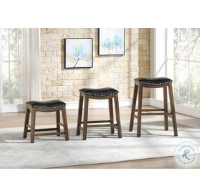 Ordway Black Dining Stool