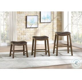 Ordway Brown Dining Stool