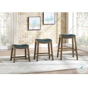 Ordway Green Dining Stool
