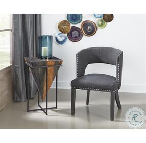 Sierra Brown And Black Accent Table